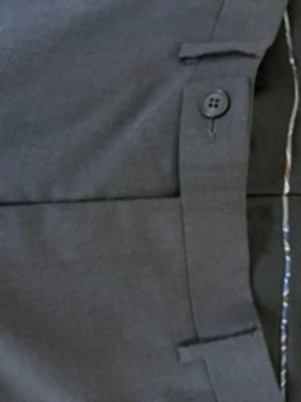 Men's slim fit suit, charcoal grey